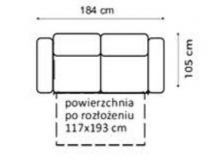Gala - Massimo - Sofa 3os - 2(140)F